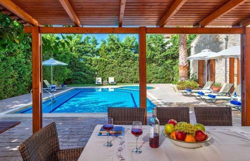 Exclusive Crete Villa Villa Asteri 4 Bedroom Private Pool Rethymnon