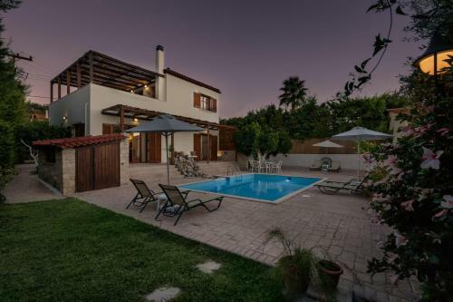 Exclusive Crete Villa Villa Citrus 3 Bedroom Private Pool Rethymnon