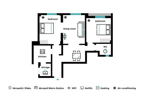 Acropolis Heart 2bd Apartment In Plaka By Upstreet