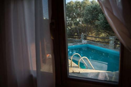 2ag252-house With A Pool In Andros