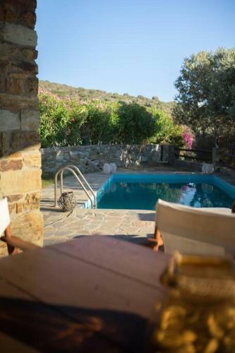 2ag252-house With A Pool In Andros