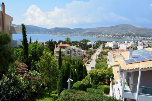 Villa Pink House With Panoramic View To Porto Rafti