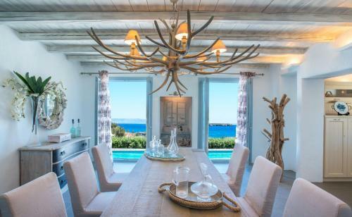 Luxury Paros Villa Sea View Villa Private Pool 4 Bdr Tserdakia
