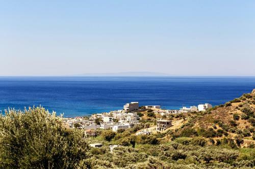 Almond Cottage With A Sea View Above Plakias