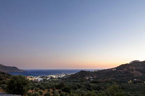 Almond Cottage With A Sea View Above Plakias