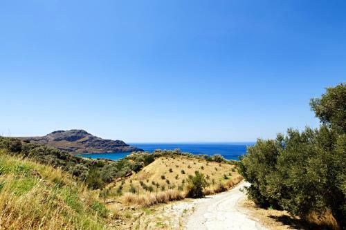 Almond Cottage With A Sea View Above Plakias