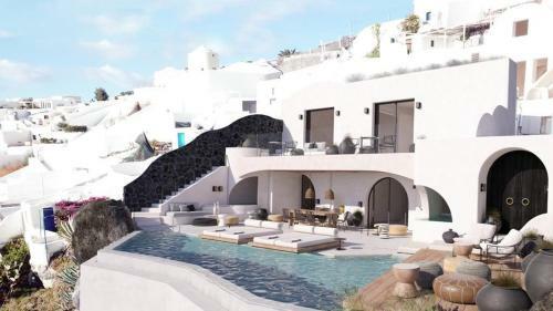 Apartamento Olvos Luxury Suites Oia Santorini