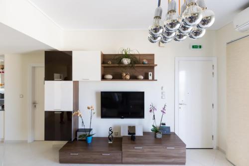 Apartamento Groovy & Cozy Apt With Private Seaview Rooftop Terrace