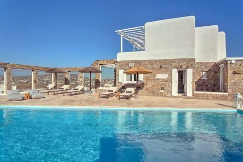 Kanalia Villa Sleeps 10 With Pool And Air Con