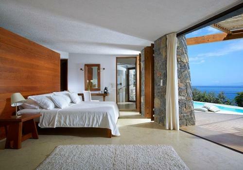 Luxury Crete Villa Villa Daphne Private Pool Ocean Front 1 Bdr Nikolaos