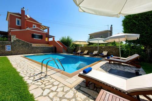 Luxury Corfu Villa Villa Lemonia Private Pool 5 Bdr Dassia