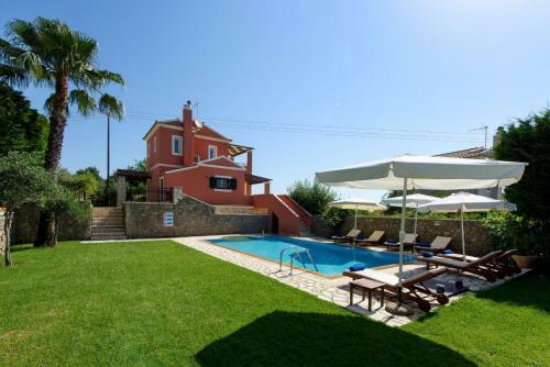 Luxury Corfu Villa Villa Lemonia Private Pool 5 Bdr Dassia
