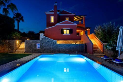 Luxury Corfu Villa Villa Lemonia Private Pool 5 Bdr Dassia