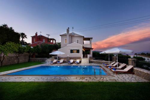 Luxury Corfu Villa Villa Jasmine Private Pool 4 Bdr Dassia