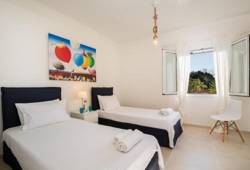 Chalikounas Villa Sleeps 6 Pool Air Con Wifi