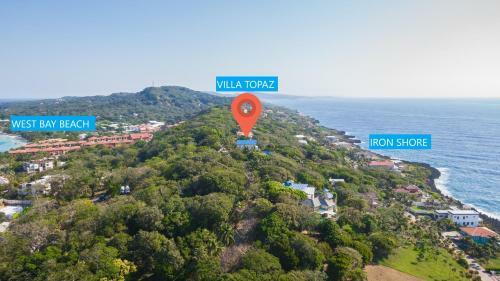 Villa Topaz Above West Bay With 180 Degree Views!