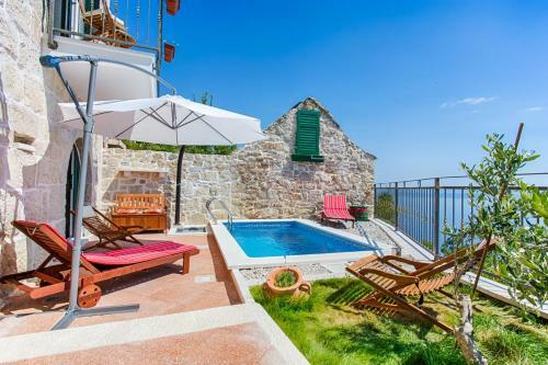 Villa Andrea In Brela, Private Pool