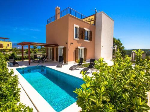 New Villa With A Private Pool And Sea View Top Terrace