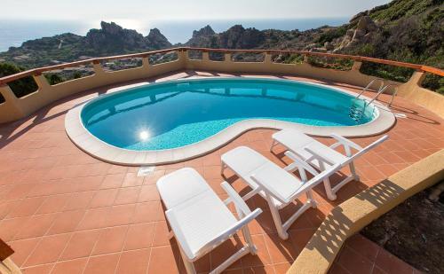 Costa Paradiso Villa With Sea View Pool