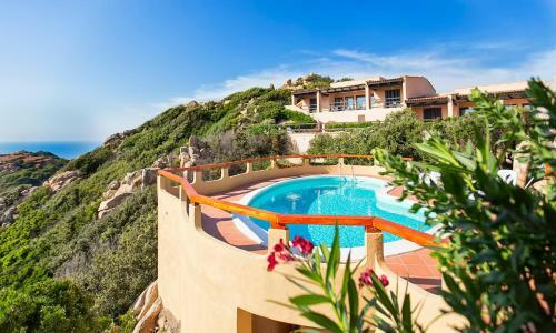 Costa Paradiso Villa With Sea View Pool