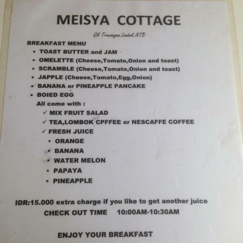 Hostal Meisya Cottage