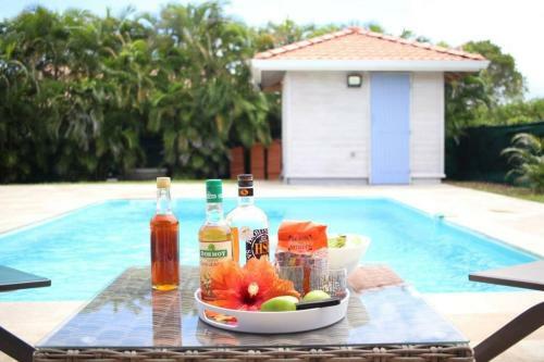 Villa Blue Lagoon, 3 Chambres, Piscine, Plage � 5 Minutes