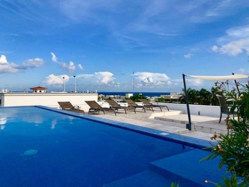 Apartamento Infinito -apt 1 Block Away From The Ocean + Pool
