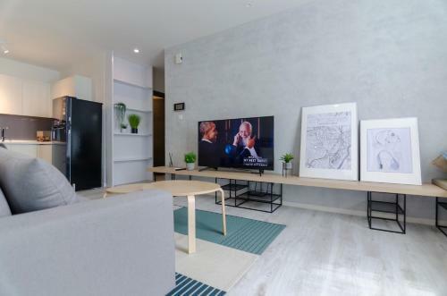 Apartamento Bright & Modern 2br Suasana 6, Balcony, Parking