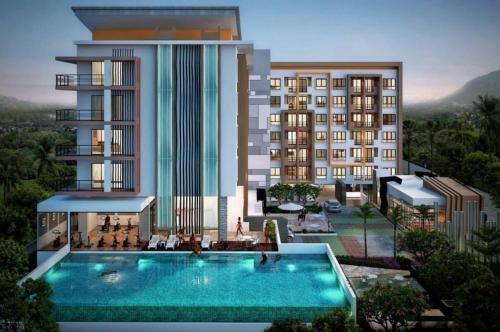 Green Home 1br Terrace, Pool, Gym Near Nice Beach
