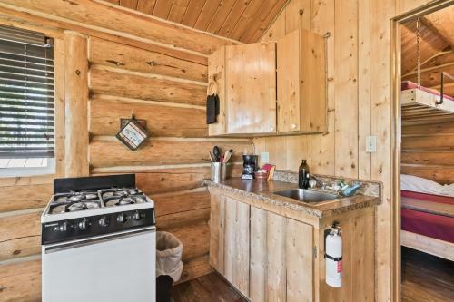 Coho Salmon - Kenai Kuik Cabins - Relaxing Deck Cabin