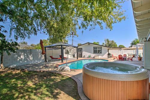 Charming Phoenix Casita With Hot Tub, Bbq And Pool!