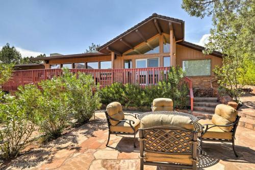 Sedona Home With Stunning Mtn Views, Fire Pit And Deck!
