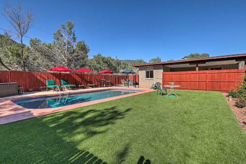 Sedona Home On 1 Acre With Pool And Red Rock Views!