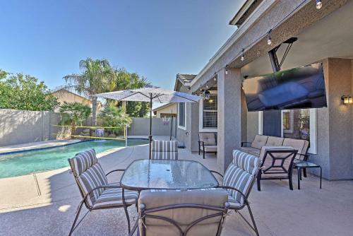 Spacious Surprise Home With Private Pool And Fire Pit!