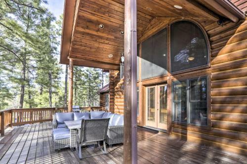 Luxury Show Low Cabin With Furnished Deck