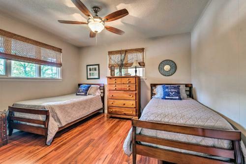 Lakefront Hot Springs Home With Hot Tub And Dock!