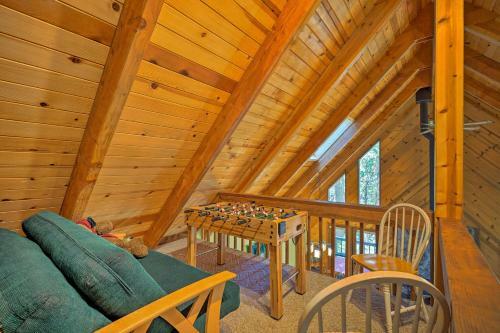 Cabin With Wraparound Deck In Big Trees Village!