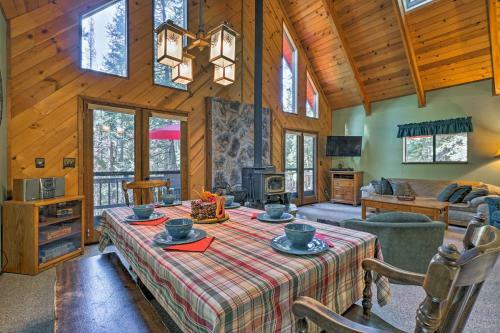 Cabin With Wraparound Deck In Big Trees Village!