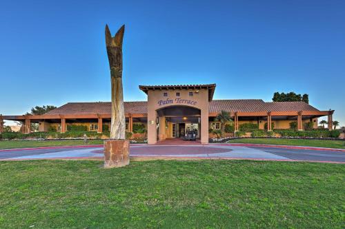 Indian Palms Country Club Townhome On Golf Course!