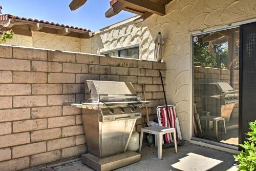 Indian Palms Country Club Townhome On Golf Course!