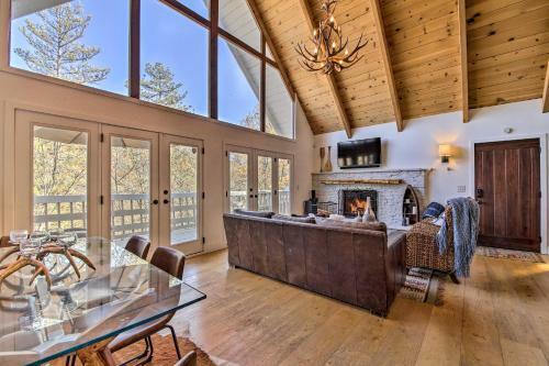 Luxury A-frame Living With Loft An Outdoor Escape!