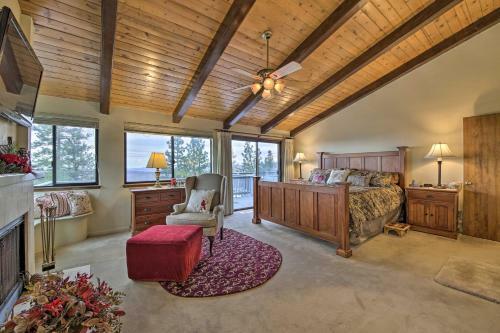 Lake Arrowhead Retreat With Decks And Mountain Views!