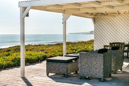 New Listing! Palatial Beachfront Estate With Casita Home