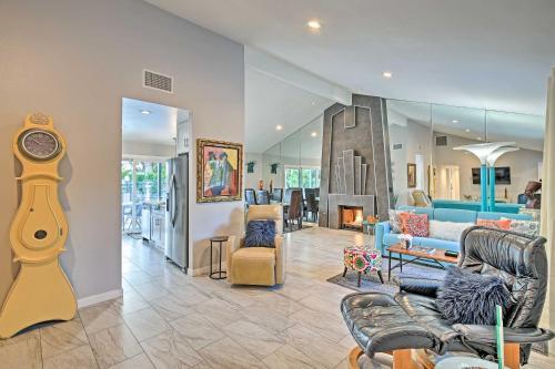 Stunning Palm Springs Escape With Epic Outdoor Oasis