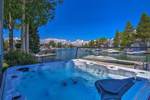 Waterfront Lake Tahoe Retreat With Private Boat Dock