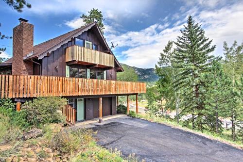 Peaceful Pines Estes Park Home With Longs Peak View