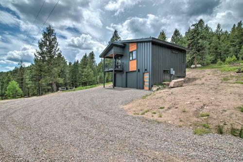 Modern Evergreen Cabin On 35 Acres With Views!