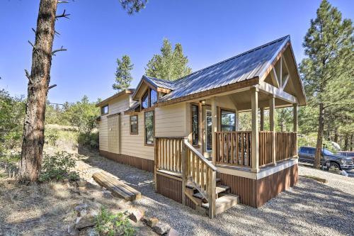 Roomy Pagosa Springs Tiny Cabin 1mi Downtown