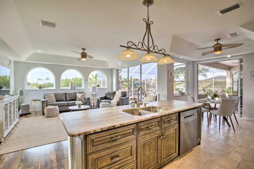 Elegant Waterfront Oasis With Pool And Boat Dock!