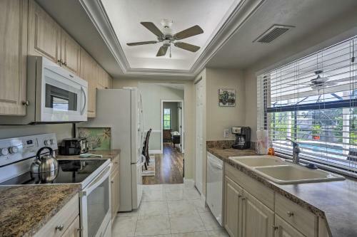 Canalfront Cape Coral Retreat Private Dock And Pool